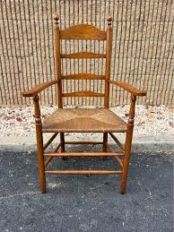 Early 20th Century Antique American Shaker Style High Ladder ...