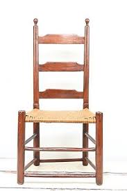 Antique Early to Mid 1800s Ladder Back Shaker Chair 3 Slat ...