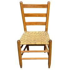 Antique Ladder Back Shaker Chair Sisters 3 Slat Side Chair ...