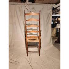 Antique Ladder Back Chair | Chairish