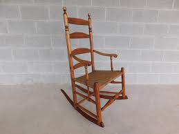 Antique 19th Century New England Shaker Maple Rocker ...
