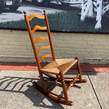 Antique Ladder Back Rocking Chair – Reclamation