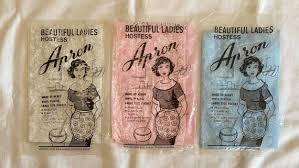 Vintage 1960s Mid-century Beautiful Ladies Hostess Apron ...