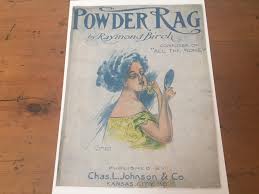 POWDER RAG by Birch, Raymond: (1908) Sheet Music | Jim ...