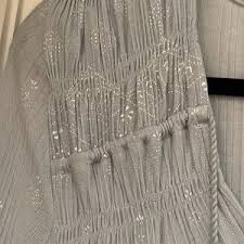 Lucky Brand | Tops | Lucky Brand Light Blue And White Long ...