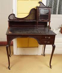 Sold at Auction: EDWARDIAN MAHOGANY WRITING DESK