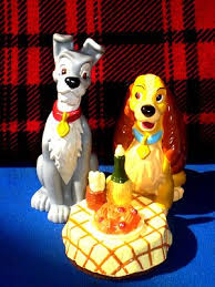 DISNEY Yutaka LADY & The TRAMP lot 2 pvc figures rare cake topper toys applause | eBay