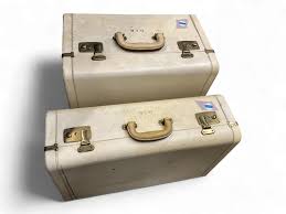 Sold at Auction: Vintage Hard Case Luggage