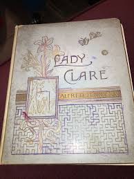 Lady Clare By Alfred Tennyson Gold Page, Hardback Book | eBay
