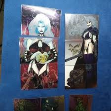 1994 Lady Death Series 1 Chromium 1-100 Complete Set RARE ...