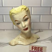 Vintage Marilyn Monroe Head Vase - Etsy