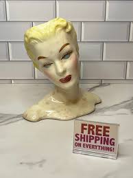 Vintage Marilyn Monroe Head Vase - Etsy Israel