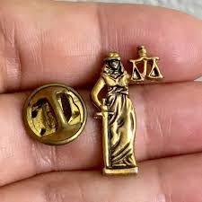 Vintage | Jewelry | Lady Justice Vtg Pin | Poshmark