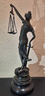 Antique Greek Goddess Justice Statue Bronze Finish Large ...