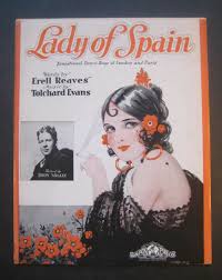 Lady of Spain by Rudy Vallee sheet music Erell Reaves ...