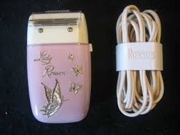 vintage electric razor Lady Ronson case blade cover and ...