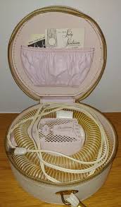 Vintage Lady Sunbeam Portable Hair Dryer w/ case - WORKING ...