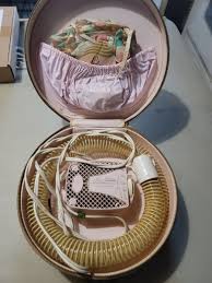 VINTAGE BONNET HAIR DRYER 1960's Lady Sunbeam | eBay