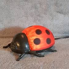 Accent Lamp - Lady Bug Lamp - Nature Themed Lamp - Etsy
