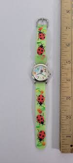 Ladybug Watch MFG 091511 Thekidswatchcompany Rare Vintage | eBay
