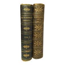 Assembled Set Two Volumes: Picturesque America by Editor ...