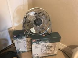4 fans - 2 run on batteries as well - general for sale - by ...
