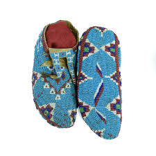 Sioux Fully Beaded Moccasins — Cisco's Gallery
