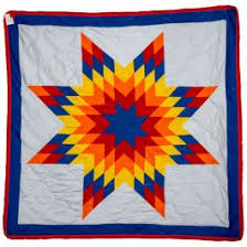 Star Quilt Royal Blue/R/O/Y