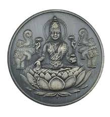 Laxmi/Lakshmi Silver Coin 999 Pure Silver Coin 20 grams Coin ...