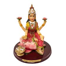 India Goddess Mother Lakshmi Statue Goddess Of Prosperity Figurine Sta – Montecinos Ethnic