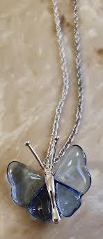 Vintage Avon Butterfly Necklace - Etsy