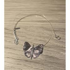 Lalique Butterfly Pendant