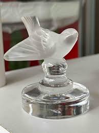 Sold at Auction: Lalique France Crystal Bird Figurines