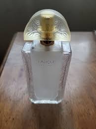 Vintage LALIQUE Eau De Toilette 100ml Perfume Empty Bottle ...