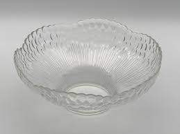 Vintage Glass Bowl / Glass Bowl / Glass Bowl / Fruit Bowl ...