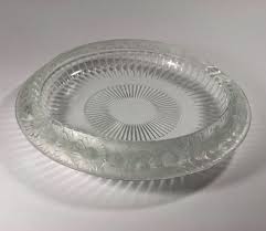LALIQUE CRYSTAL SUNFLOWER BOWL (MARGUERITE) CLEAR LARGE SIZE 14 INCH | eBay