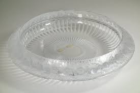 Art Deco Crystal Daisies Decorative Bowl by René Lalique for Lalique, 1930s for sale at Pamono