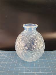 Vintage SARS France Art Glass Opalescent Vase Measures 8 ...