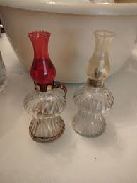 Vintage Oil Lamp Shaped Candy Dispensers / Containers | eBay