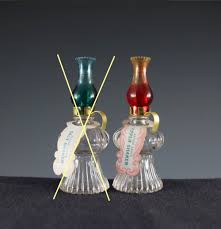 Vintage Colorful Oil Lamp Shape Pepper Shaker Original ...