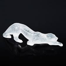 Lalique Zeila panther, clear | artedona.