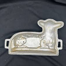 VTG 13” Cast Aluminum Lamb Sheep Butter Chocolate Cake Mold Farmhouse Decor | eBay Australia