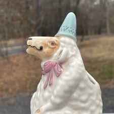 Pair of Vintage Tom Hatton Figural Ceramic Sugar & Creamer Set Sheep Lambs Cute | eBay