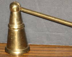 Brass Candle Snuffer - 12.5" - Jointed Bell End - 1960s ...