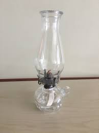 Vtg Lamplight Farms USA Clear Glass Hurricane Globe Shade ...