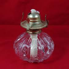 Glass Oil Lamp No. 1 Lamp Light Farms Burner 6" Tall 2-1/4 ...