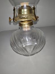 Vintage 20th Century Lamp Light Farms Glass Ribbed Oil Lamp w/ Shade – Michelle's Attic Treasures Gift & Thrift