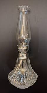 Beautiful Vintage Miniature Glass Oil Lamp approx. 9 1/4" tall | eBay