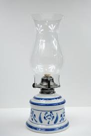 Vintage Lamplight Farms Blue Floral Ceramic | Mercari