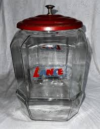 Vintage LANCE Large Eight-Sided Cracker Jar w/ Original Lid ...